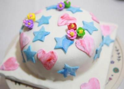 2 روش برای تزیین کیک خانگی رنگین کمانی