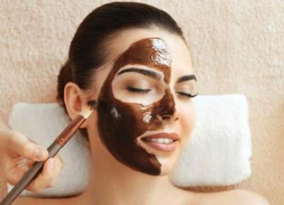 جوانسازی پوست با ماسک شکلات