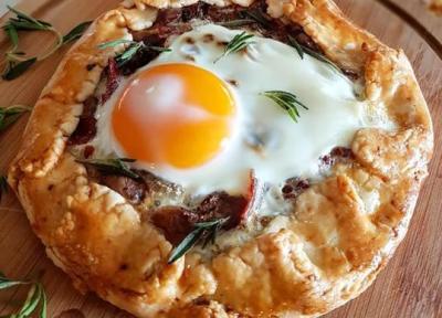 طرز تهیه لقمه قارچ و تخم مرغ؛ یک صبحانه متفاوت